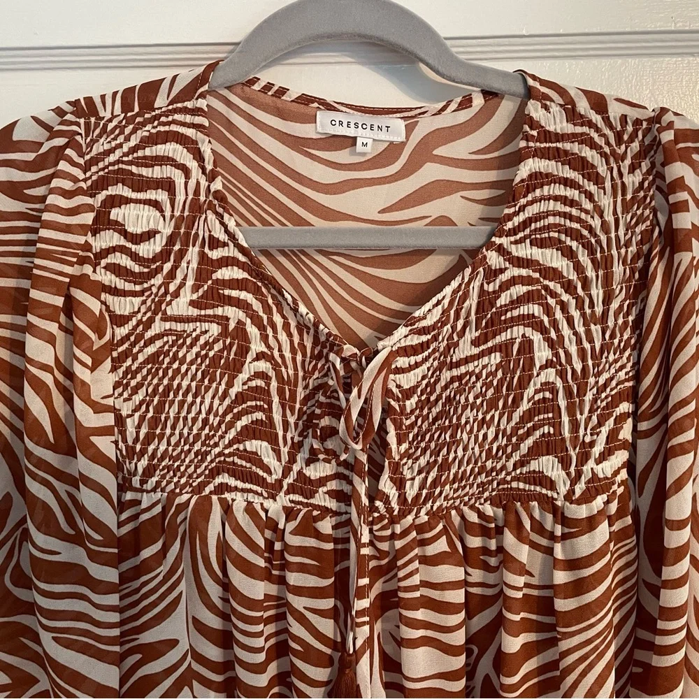 Giraffe-like print top - Picture 2 of 5